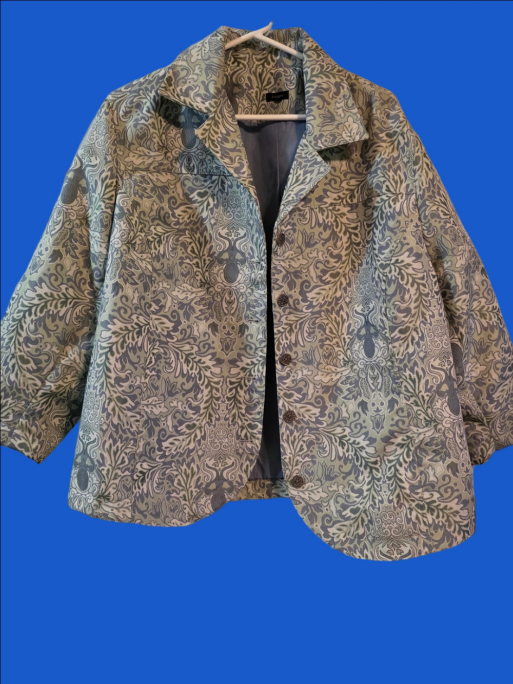 4/$97 Deal! Vintage Haggar Women's Funky Patterned Blazer